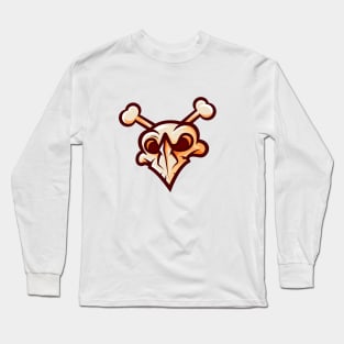 Bird skull Long Sleeve T-Shirt